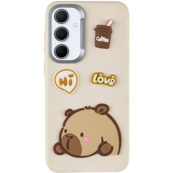 Чохол TPU Leather Toys для Samsung Galaxy A36 5G Capybara / Sand 555-00915 фото