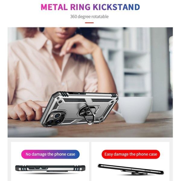 Чохол Cosmic Robot Ring для iPhone 14 Pro Silver 666-00061 фото