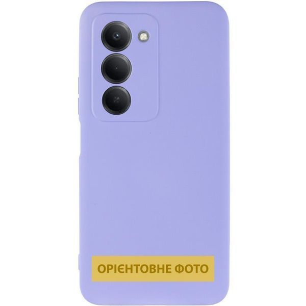 Чохол TPU GETMAN Liquid Silk Full Camera для Xiaomi Redmi 15 4G (Global) / 5G Light purple 656-08792 фото