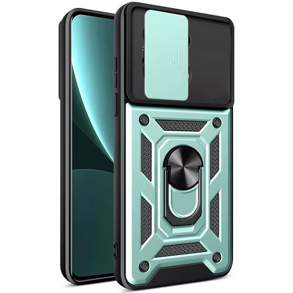 Ударопрочный чехол Camshield Serge Ring для Xiaomi Redmi Note 13 4G Green 777-04378 фото