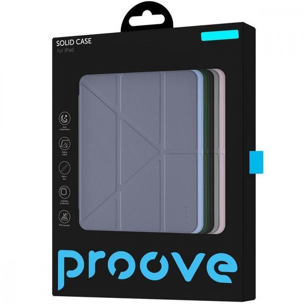Чехол Proove Solid Case iPad Air 11" 2024/2025 Gray 656-05280 фото