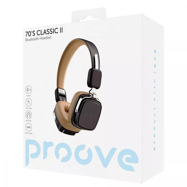 Беспроводные наушники Proove 70's Classic II Black 202-00440 фото