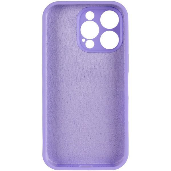 Силіконовий чохол Silk Full Camera Protective для Apple iPhone 16 Pro (6.3") Dasheen 777-09570 фото