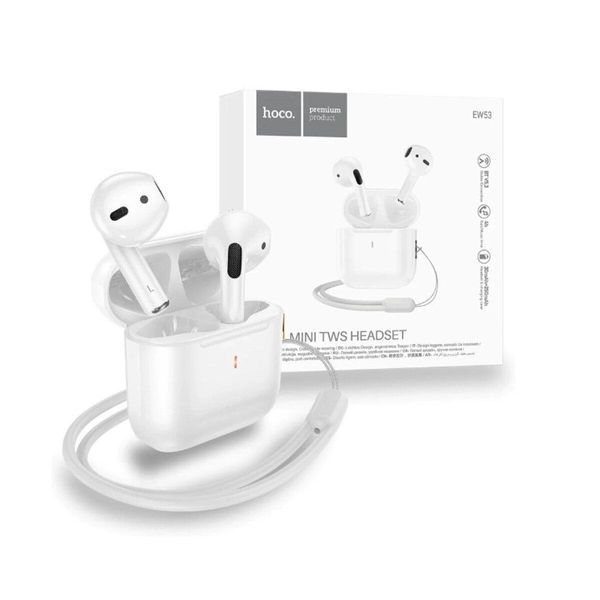 Наушники HOCO EW53 Lucky true wireless BT headset White 656-00933 фото