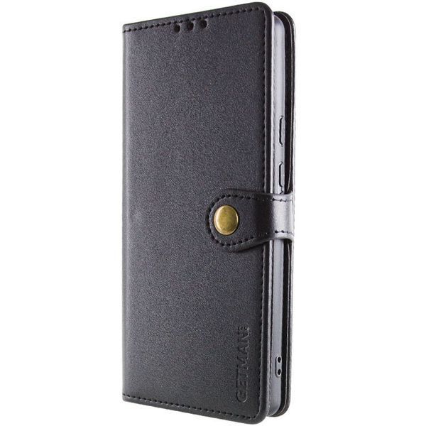 Шкіряний чохол-книжка GETMAN Gallant (PU) для Xiaomi Redmi Note 13 Pro 4G / Poco M6 Pro 4G Black 777-06239 фото