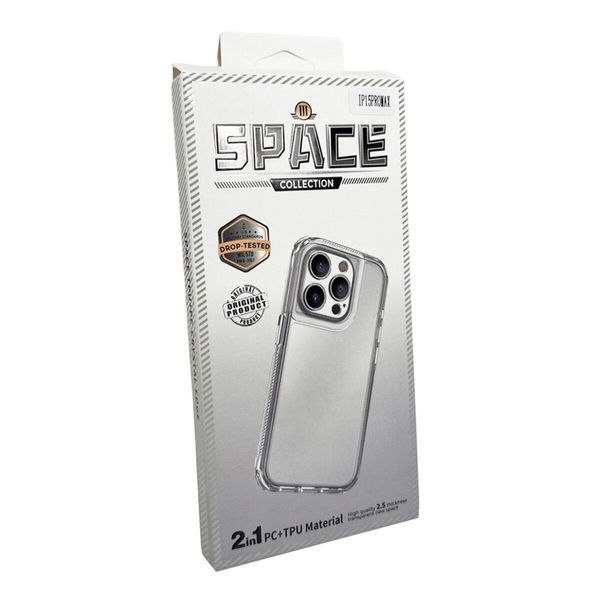 Протиударний чохол для смартфона Space III для iPhone 14 Pro Transparent 666-01851 фото