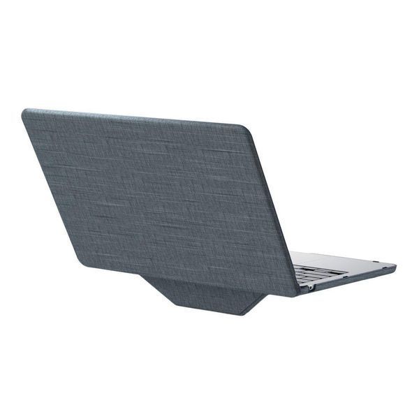 Накладка PC+Fabric AMO-TRI для MacBook Air 15" 2025/2024/2023 (M4/M3 A3114/M2 A2941) Grey 777-07739 фото