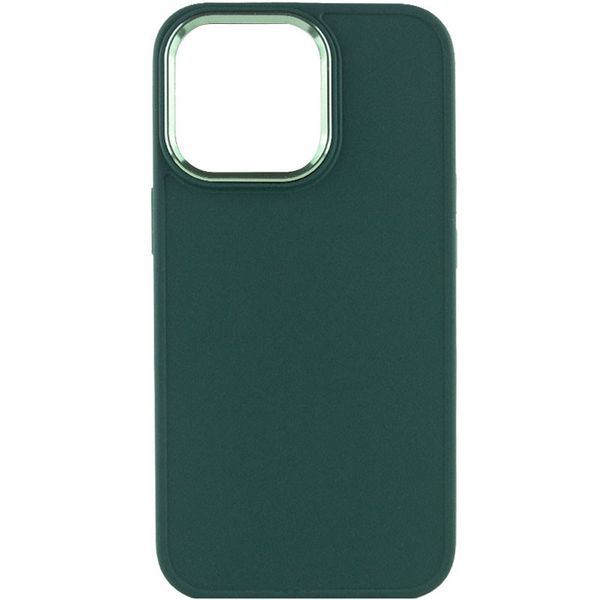 Чохол TPU Bonbon Metal Style для Apple iPhone 14 Pro (6.1") Pine green 208-06066 фото