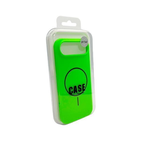 Чохол для смартфона Silicone Case Magnetic для Apple iPhone 17 Air Shiny Green 666-04103 фото