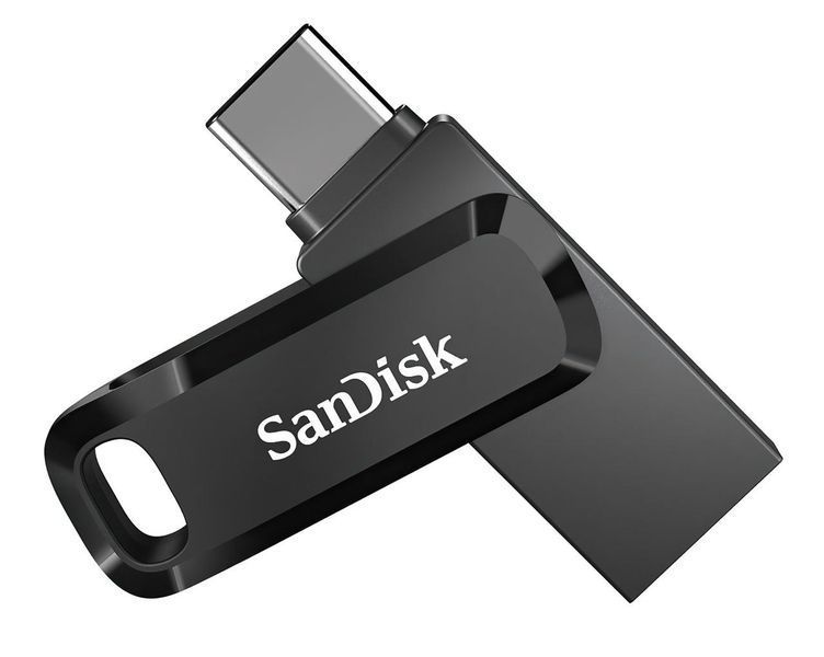 Флеш-накопитель SanDisk USB 3.1 Ultra Dual Go Type-C 128Gb (150 Mb/s) SDDDC3-128G-G46 фото