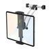 Держатель для мобильного HOCO CA62 Handsome aluminum rear pillow in-car holder Silver&Black 656-00483 фото 4
