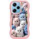 Чехол TPU Cloudy Pictures для Xiaomi Poco X5 Pro 5G / Note 12 Pro 5G Kittens 555-01223 фото 1