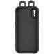 Чехол TPU Toys Case with Ears для Apple iPhone X / XS (5.8") Black 208-05412 фото 3