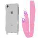 Чехол WAVE Clear Case With Strap для Iphone Xr Pink 208-05306 фото 1