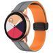 Силиконовый ремешок Classy для Smart Watch 20mm Grey / Orange 212-01469 фото 1