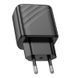 Мережевий зарядний пристрій HOCO CS21A Rich single port QC3.0 charger Black 6942007609883 фото 6