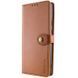 Шкіряний чохол-книжка GETMAN Gallant (PU) для Xiaomi Redmi Note 14 4G (Europe version) Brown 777-06189 фото 2