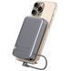 Power Bank Proove OverPower 35W 10000mAh Qi2 Gray PBOP35012105 фото 4