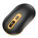 Манипулятор мышь HOCO GM21 Platinum 2.4G business wireless mouse Black Yellow 6931474790941 фото 3