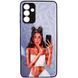 TPU+PC чохол Prisma Ladies для Samsung Galaxy A34 5G Black in White 777-07288 фото 2