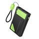 Power Bank Hoco DB83 22.5W+PD20W magnetic, with watch charging, cable 10000mAh Черный/Зеленый 656-03304 фото 5