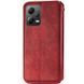 Кожаный чехол-книжка GETMAN Cubic для Xiaomi Poco X5 5G / Redmi Note 12 5G Красный 555-01858 фото 2