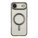 Чохол TPU Metallic Chrome Full Camera with Magsafe для iPhone 17 Air Chrome Black 214-04612 фото 1