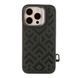 Чехол Kajsa Briquette Collection Rhombus with MagSafe для iPhone 16 Pro Black 757-00031 фото