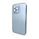 Чехол AG Glass Sapphire Frame MagSafe для iPhone 12 Pro Sierra Blue 666-02791 фото 1