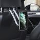 Держатель для мобильного HOCO CA62 Handsome aluminum rear pillow in-car holder Silver&Black 656-00483 фото 6