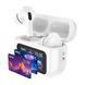 Беспроводные наушники HOCO EW72 Soar true wireless ANC Noise Reduction touch screen BT headset White 656-01640 фото 3