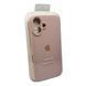Силіконовий чохол з закритою камерою для iPhone 16 Pink Sand 666-05453 фото 2