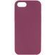 Силиконовый чехол Silk Full Protective для iPhone SE (2020) / 7 / 8 (4.7") Plum 777-10720 фото