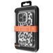 Чехол Kajsa Leopard Pattern with Magnetic Ring iPhone 16 Pro Gray 656-08208 фото 2