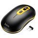 Манипулятор мышь HOCO GM21 Platinum 2.4G business wireless mouse Black Yellow 6931474790941 фото 1