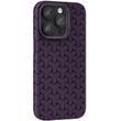 Чохол TPU Weaving для iPhone 15 Pro Max (6.7") Purple