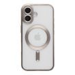 Чохол TPU Metallic Chrome Full Camera with Magsafe для iPhone 16 Titan 214-02943 фото