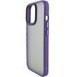 TPU+PC чохол Metal Buttons для Apple iPhone 15 Pro (6.1") Темно-фиолетовый 777-08271 фото