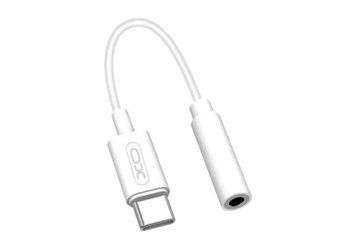 Перехідник XO-NB-R161 Type-C для 3.5mm audio Білий 209-00183 фото