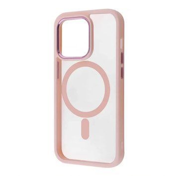 Чехол Space Magnetic Color з Magsafe для iPhone 13 Розовый 214-00746 фото
