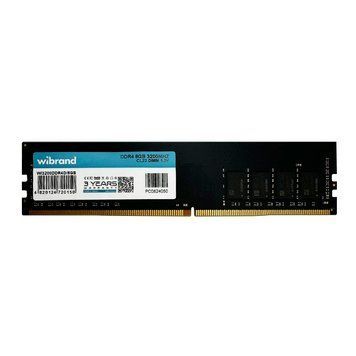 Оперативна пам'ять DDR4 Wibrand 8GB 3200MHz CL22 DIMM WI3200DDR4D/8GB фото