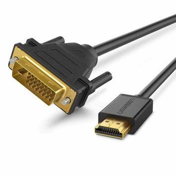 Перехідник UGREEN HDMI to DVI 2K Cable Male to Male Black 1.5m UGR-11150 фото