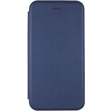 Кожаный чехол-книжка Classy для Xiaomi Redmi 9A Темно-синий 777-03650 фото