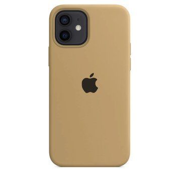 Силиконовый чехол для iPhone 12 Mini Gold 208-00415 фото