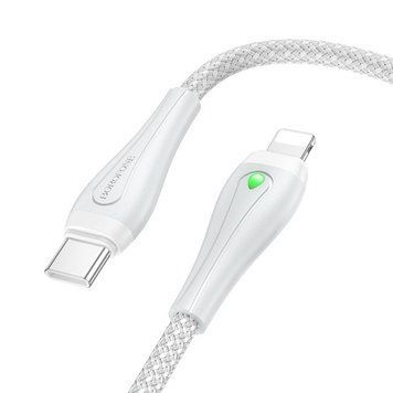 Дата кабель Borofone BX100 Advantage Type-C to Lightning 27W (1m) Gray ILSO-00000067643-2 фото