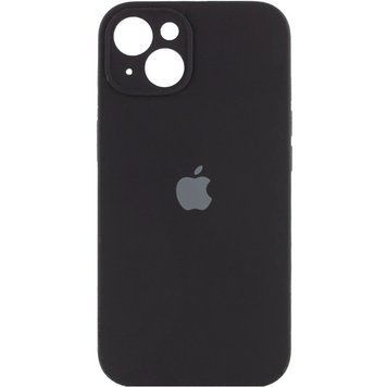 Чохол Silicone Case Full Size with Frame для iPhone 15 Plus Black 208-05051 фото