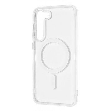 Чохол WAVE Сlear Case (PC+TPU) with Magnetic Ring для Samsung Galaxy S23 Plus Сlear 656-05623 фото