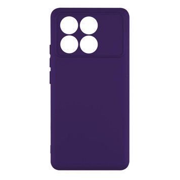 Чехол Silicone Cover Full Camera для Xiaomi Poco X6 Pro 5G Purple 777-02867 фото