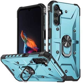 Ударостійкий чохол Pathfinder Ring для Samsung Galaxy A54 5G Light Blue 777-07873 фото