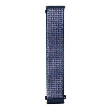 Ремінець Универс 22mm Nylon для Samsung/Amazfit/Huawei Dark Blue 212-02759 фото